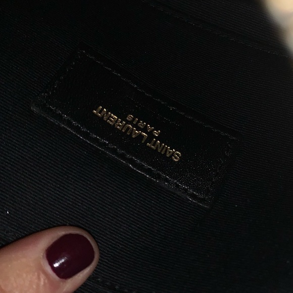Saint Laurent Leather Bill Pouch - Picture 8 of 10